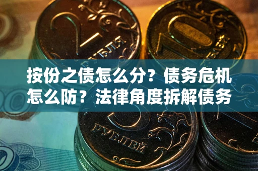 济南按份之债怎么分？债务危机怎么防？法律角度拆解债务分配与风险自保指南