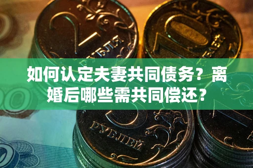 济南如何认定夫妻共同债务？离婚后哪些需共同偿还？