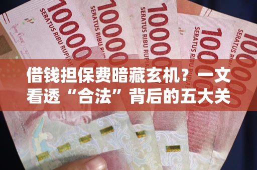 济南借钱担保费暗藏玄机？一文看透“合法”背后的五大关键陷阱