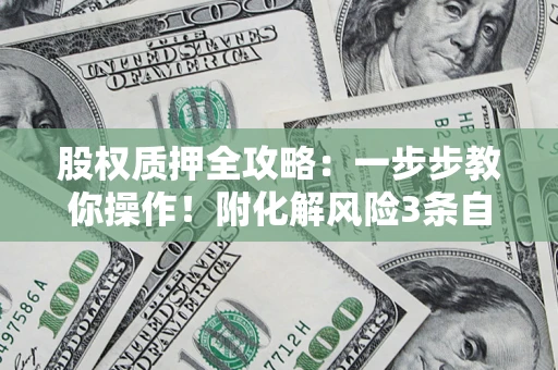 济南股权质押全攻略：一步步教你操作！附化解风险3条自救法则