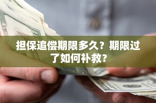 济南担保追偿期限多久？期限过了如何补救？
