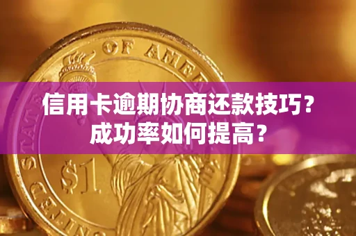济南信用卡逾期协商还款技巧？成功率如何提高？