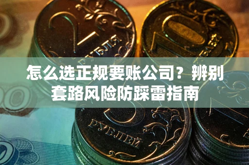 济南怎么选正规要账公司？辨别套路风险防踩雷指南